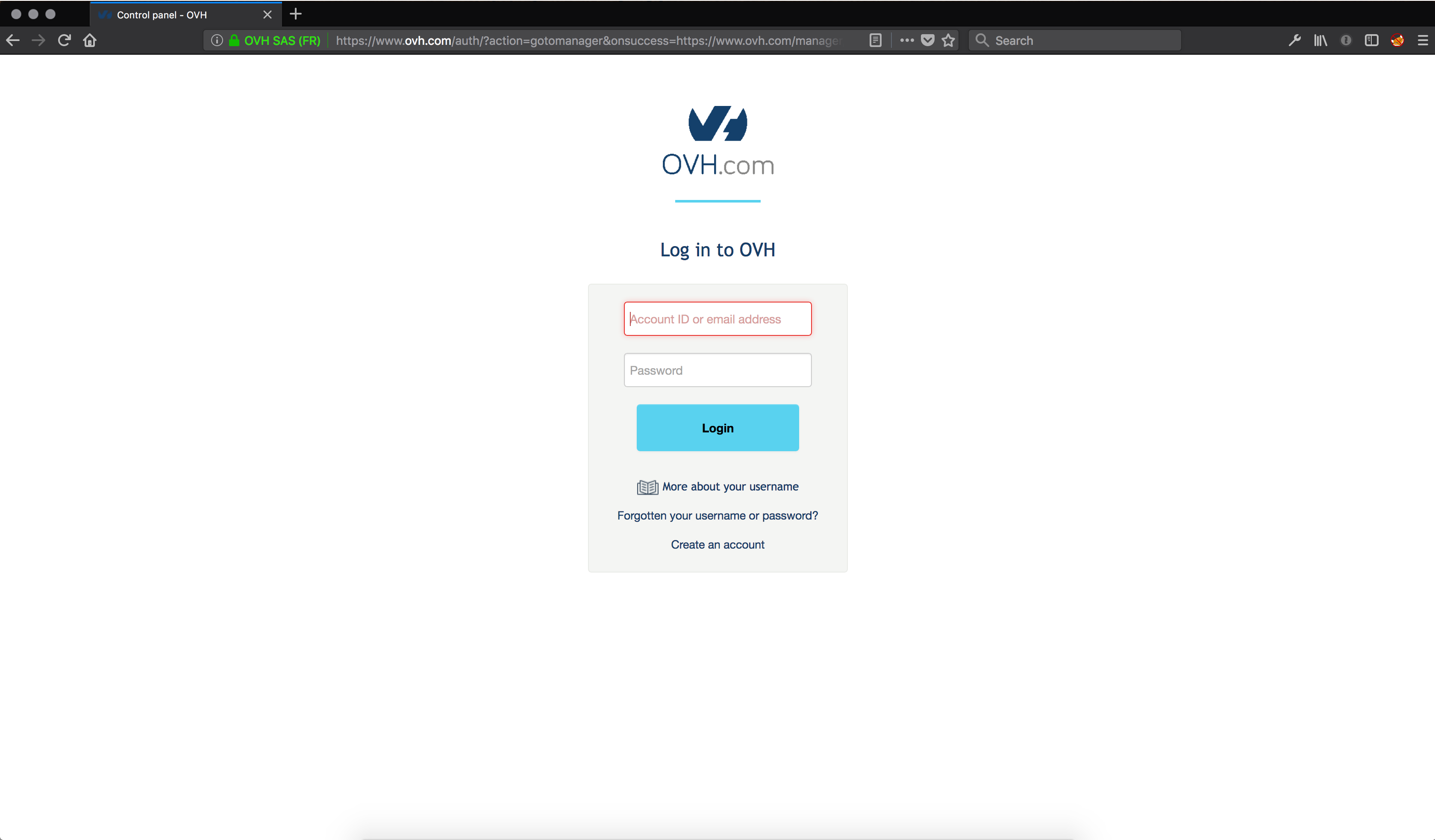 OVH Manager