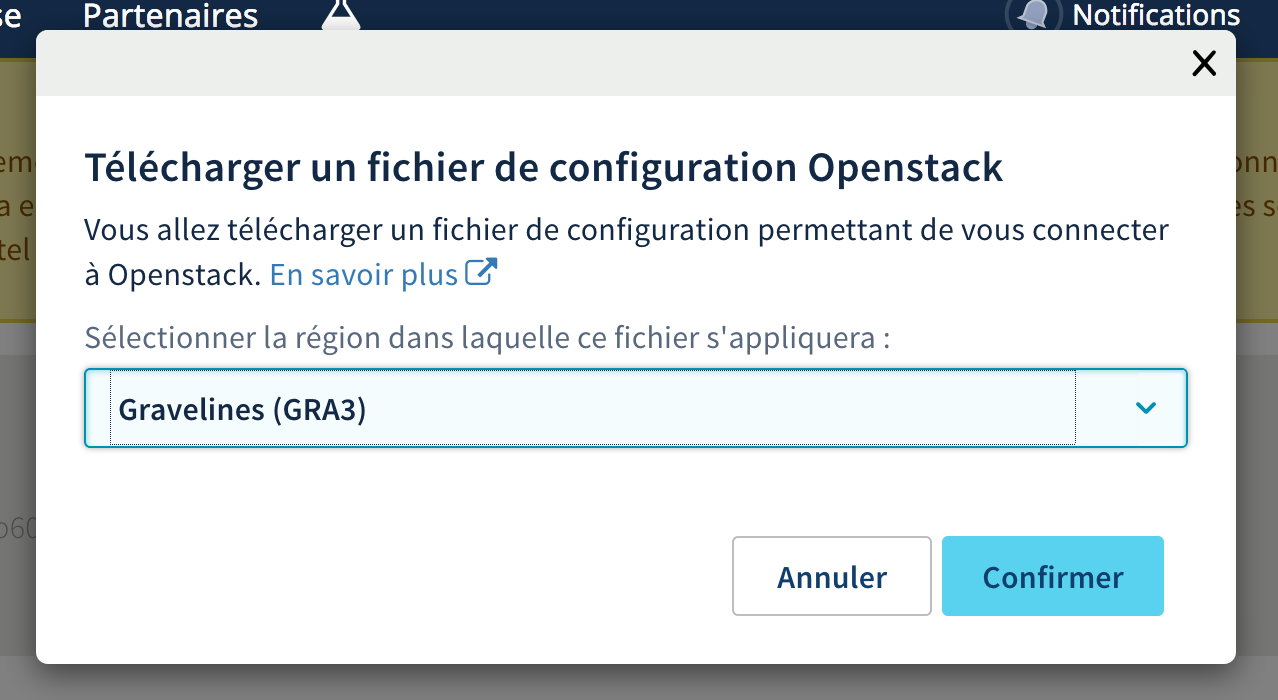 Choix du datacenter